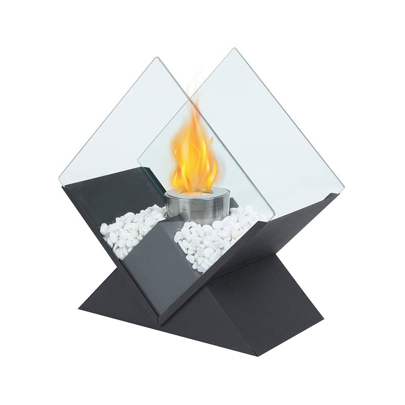 Portable Diamond design Tabletop Fireplace
