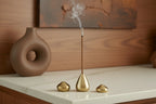 Gold Plated Copper Incense Holder