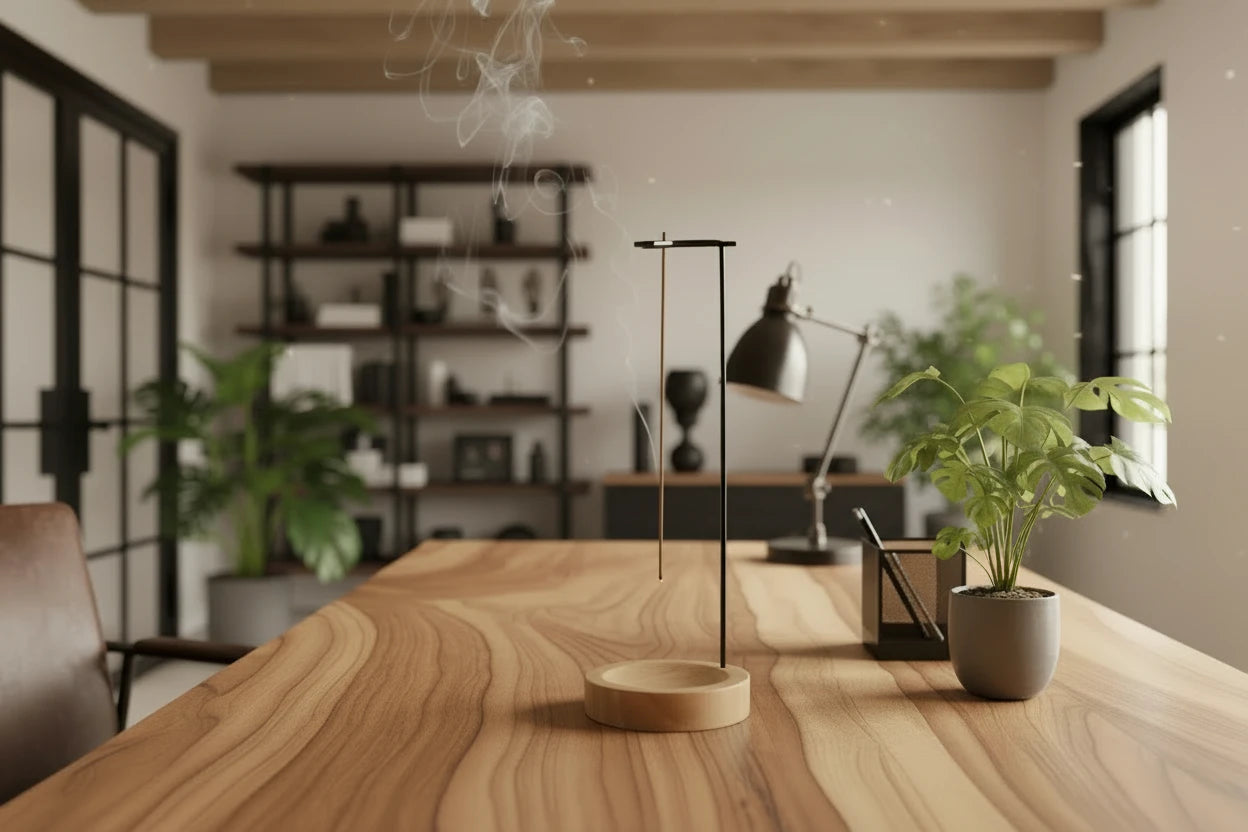 Upside Down Incense Modern Burner