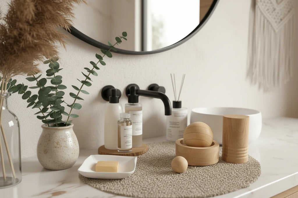 Wooden Essential Oil Diffuser- Spherical Design
