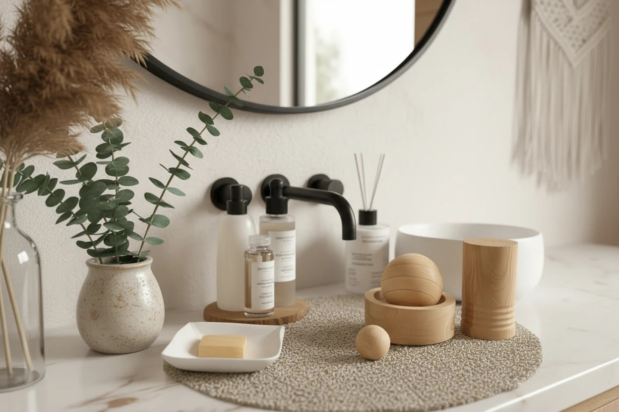 Wooden Essential Oil Diffuser- Spherical Design