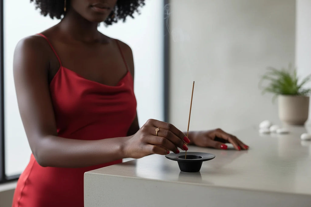 Japanese Ceramic Incense Holder