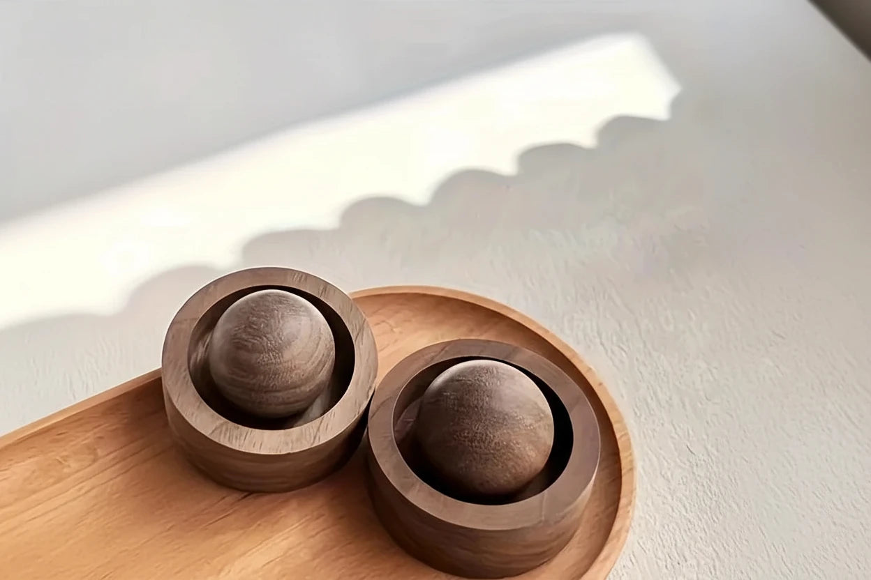 Wooden Essential Oil Diffuser- Spherical Design