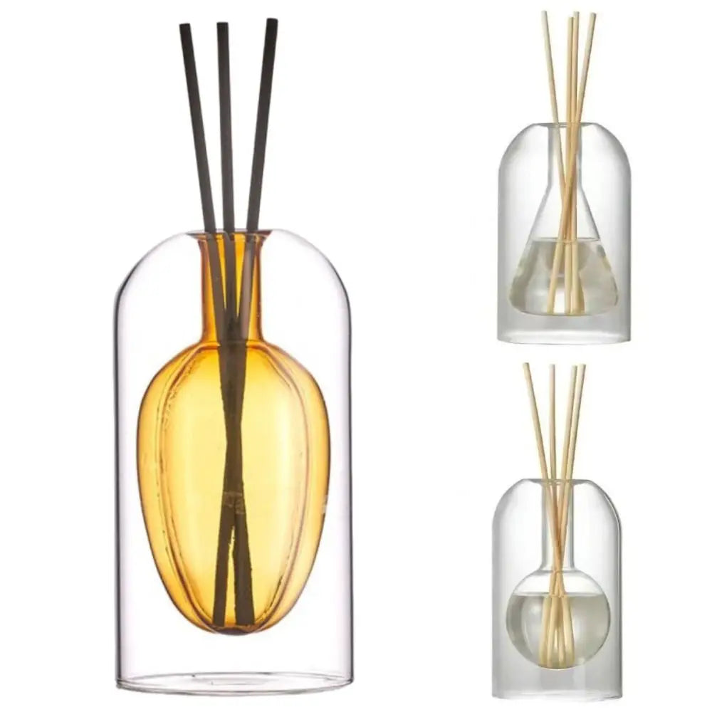 Glass Oil Diffuser with Diffuser Sticks