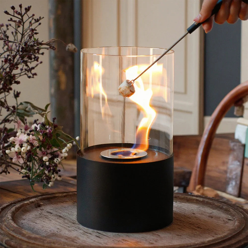 High Tabletop Fire Bowl Tabletop Fireplace