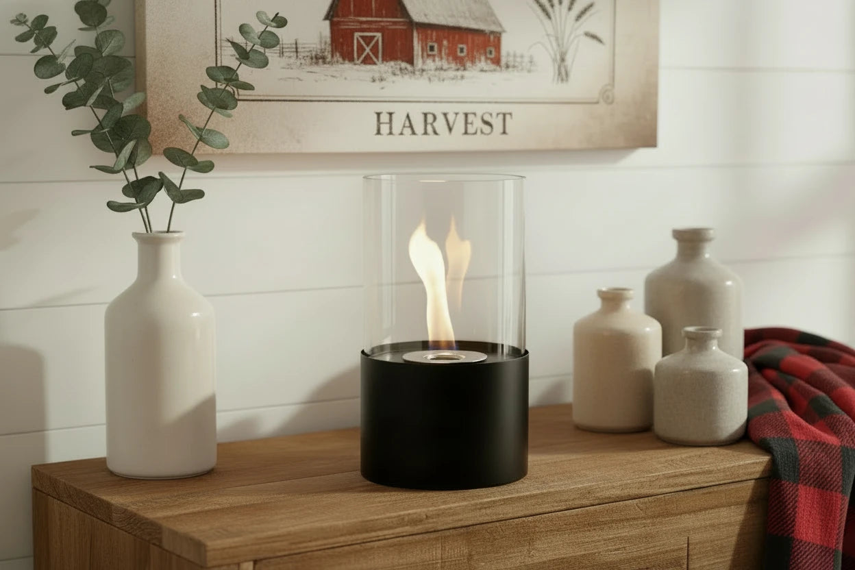High Tabletop Fire Bowl Tabletop Fireplace