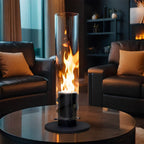 Clean-Burning Bio Ethanol Ventless Fireplace